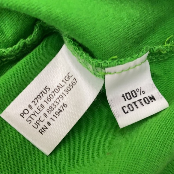 US Polo Assn Green Sleeveless Tank Top Sz S - Picture 7 of 7